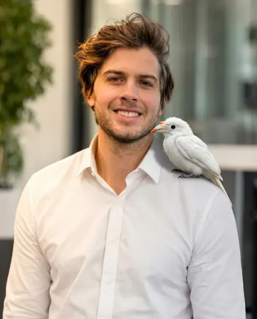 Portret van Mitchel Wubben
